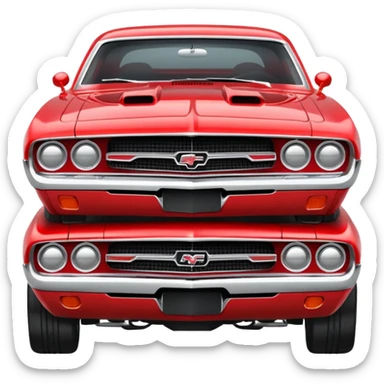Muscle Car sticker