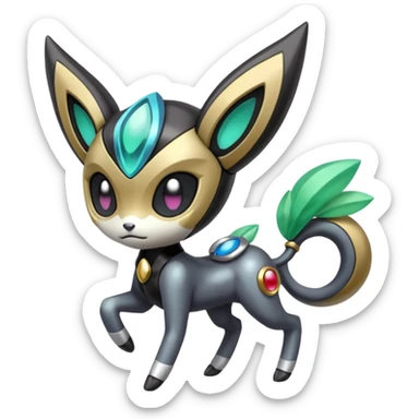 Meloetta-Protogen-Primagen-Pokémon-Fakémon-creature sticker
