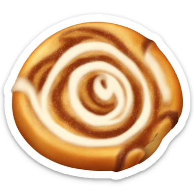 Cute cinnamon roll sticker