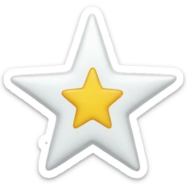 half a star sticker