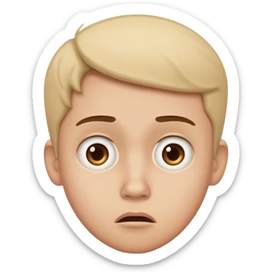 Someone with a the fuck do you mean face “emoji” like what sticker