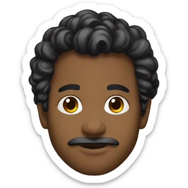 Príncipe negrito  sticker