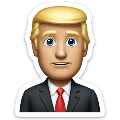president donald trump sticker