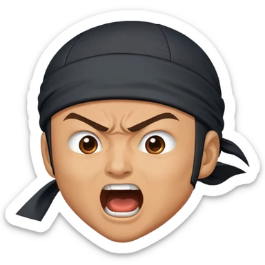 Twitch streamer Ninja yelling sticker