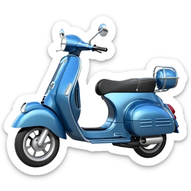 vespa scooter emoji sticker