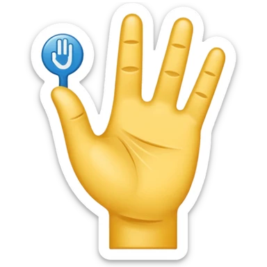 Hand wirft einen neutralen Stimmzettel mit den Optionen ‚Ja, aber‘ in eine unbeschriftete Wahlurne. Minimalistisch, klare Linien, sachliche Illustration. sticker