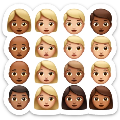 EMOJIS MOODY EXPRESSIONS 
AND FEELINGS sticker