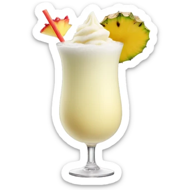 pina colada sticker