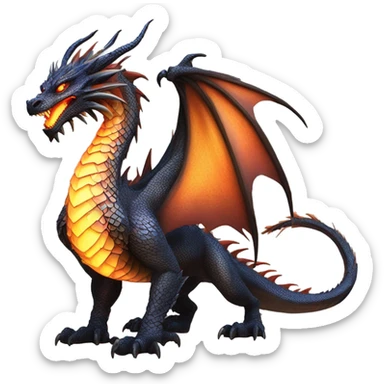 Dragon sticker