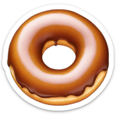 glazed donut sticker