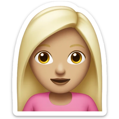 white-blond-girl-with-pink-MacBook sticker