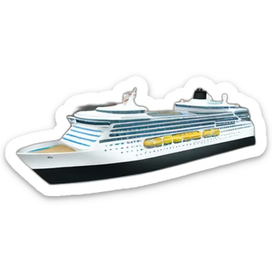 cruise ship sticker