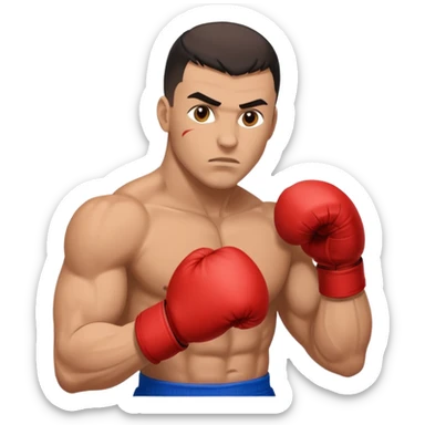 Albanian kick-boxer  sticker