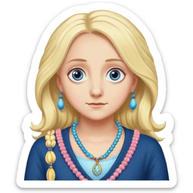 Luna Lovegood shrug sticker