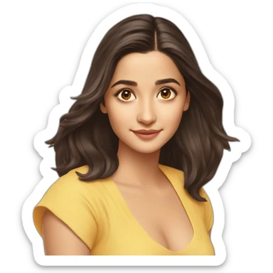 Alia Bhatt sticker