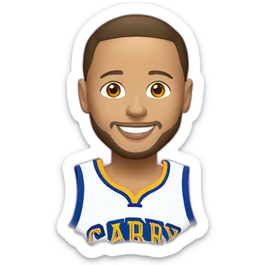 steph curry with LGBTQ gear on sticker