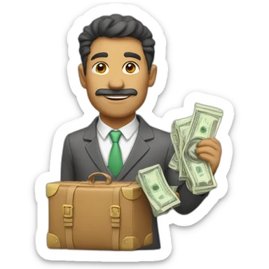 total cost money sticker