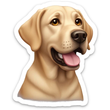 a labrador retriever  sticker