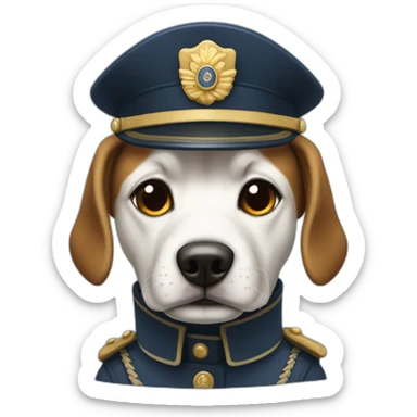 Chien de gendarme  sticker