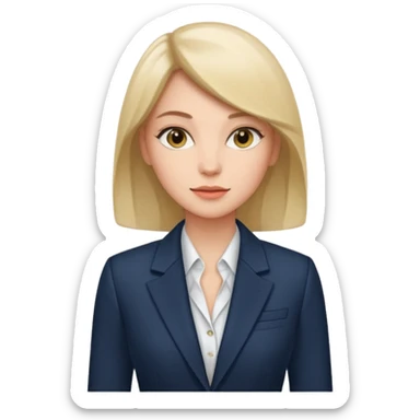 Pero que se note que el saco tenga corte para mujeres sticker