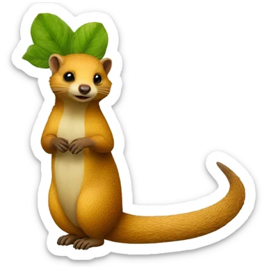 Mongoose fruit sticker