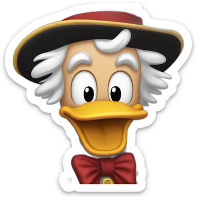Scrooge McDuck sticker