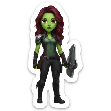 gamora sticker