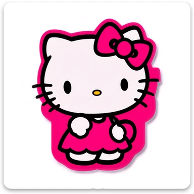 Hello kitty sticker