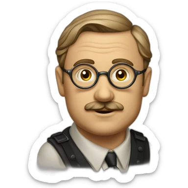 Le chancelier allemand en 1933 sticker