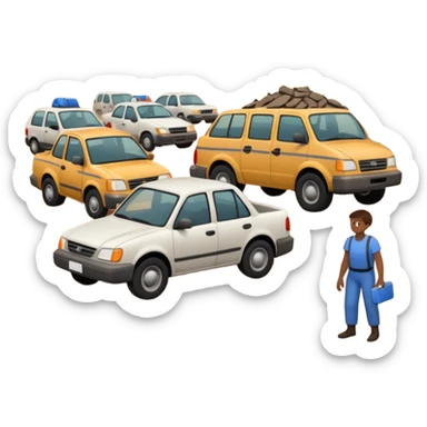 natural disaster recovery sticker