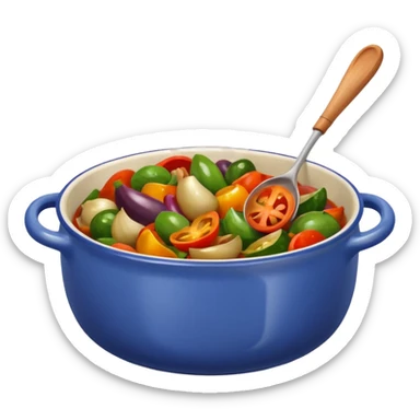 ratatouille dish sticker