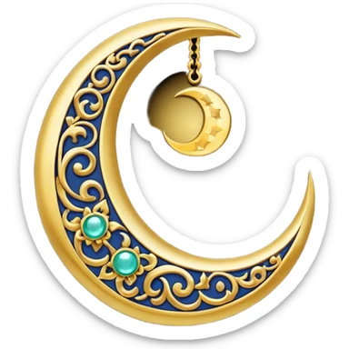 Islam moon sticker