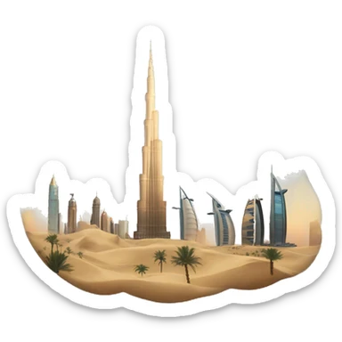 Dubai sticker