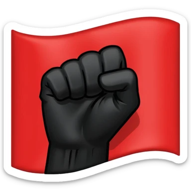 drapeau antifa sticker