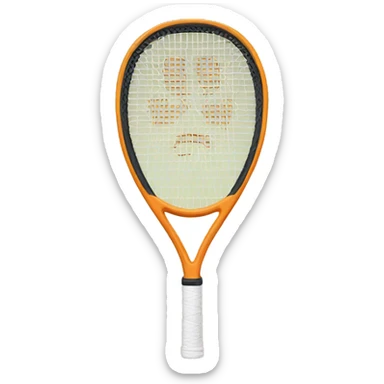 Squash racket  sticker