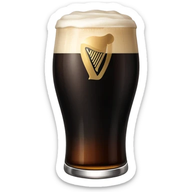 Guiness sticker