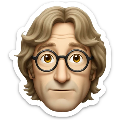 John Lennon  sticker