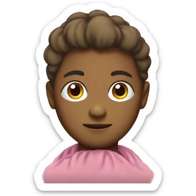 Pink blankey sticker