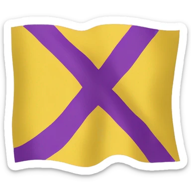 intersex flag sticker