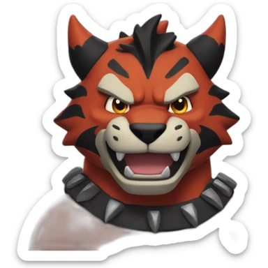 Incineroar sticker