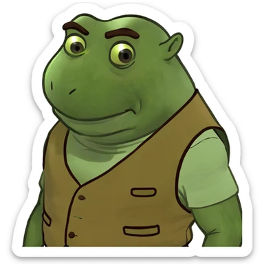 Shrek sticker