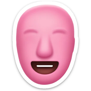 Audífonos rosados  sticker