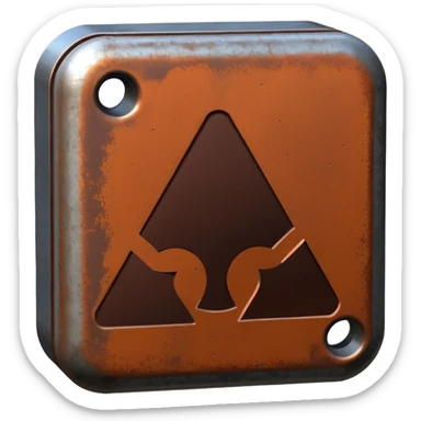 magnetic particle testing (MT) sticker