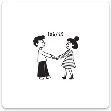 Add the date 10/6/25 below the Greek names ΑΝΤΩΝΗΣ and ΣΑΒΒΙΝΑ in the heart, keeping the handwritten or doodle style. sticker