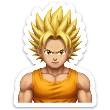 Super saiyan  sticker