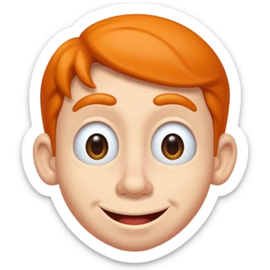 Goofy as a white guy sticker