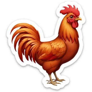 Cock sticker