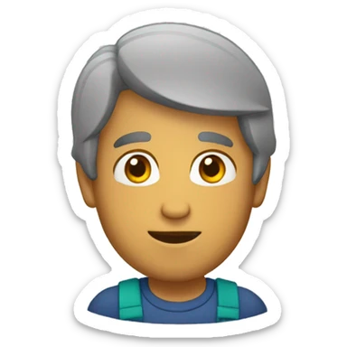 dueño de un negocio sticker