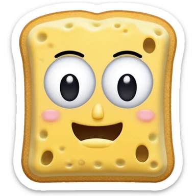 Spongy from bfdi sticker