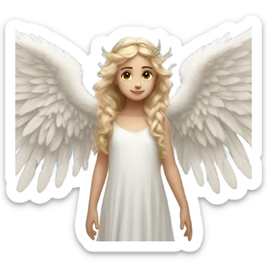 angel wings sticker